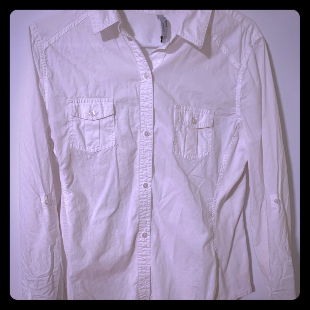 White button up